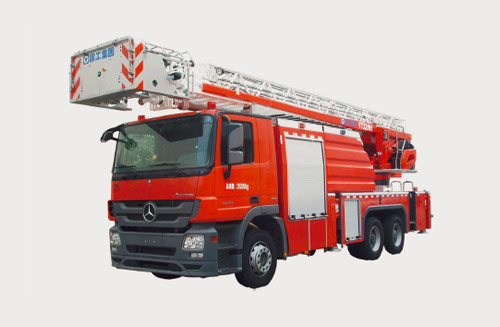 Aerial Ladder Fire Truck